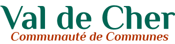 Logo textuel de la Communauté de Communes du Val de Cher