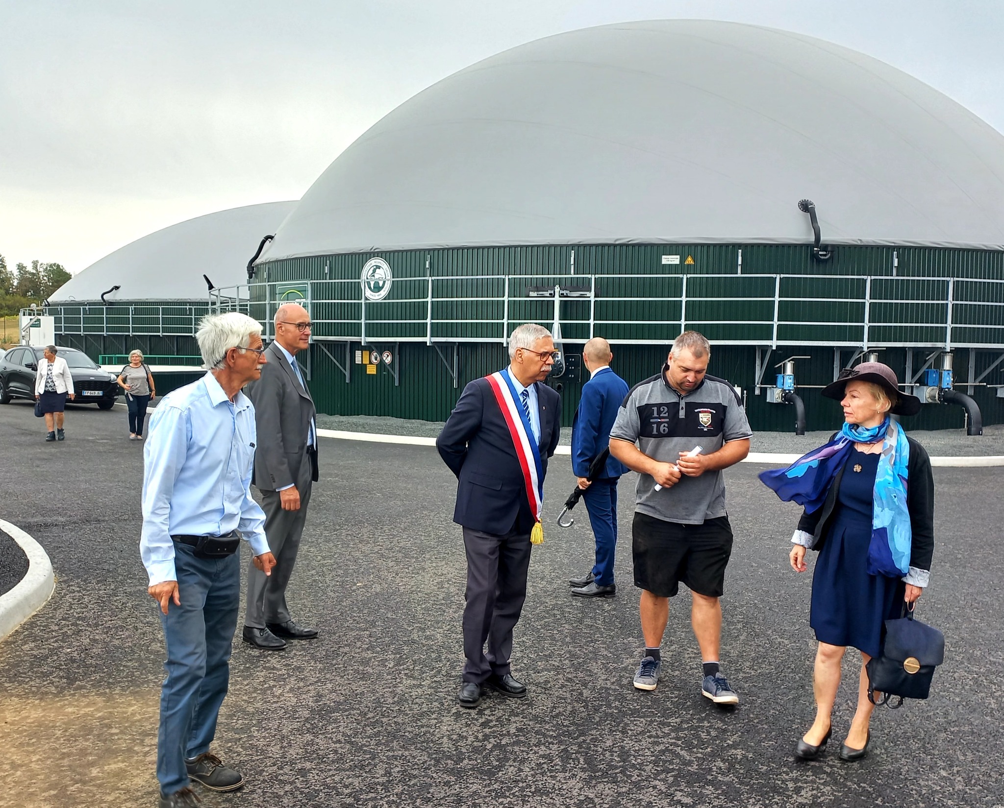 Visite officielle du préfet de l'Allier dans la Communauté de communes