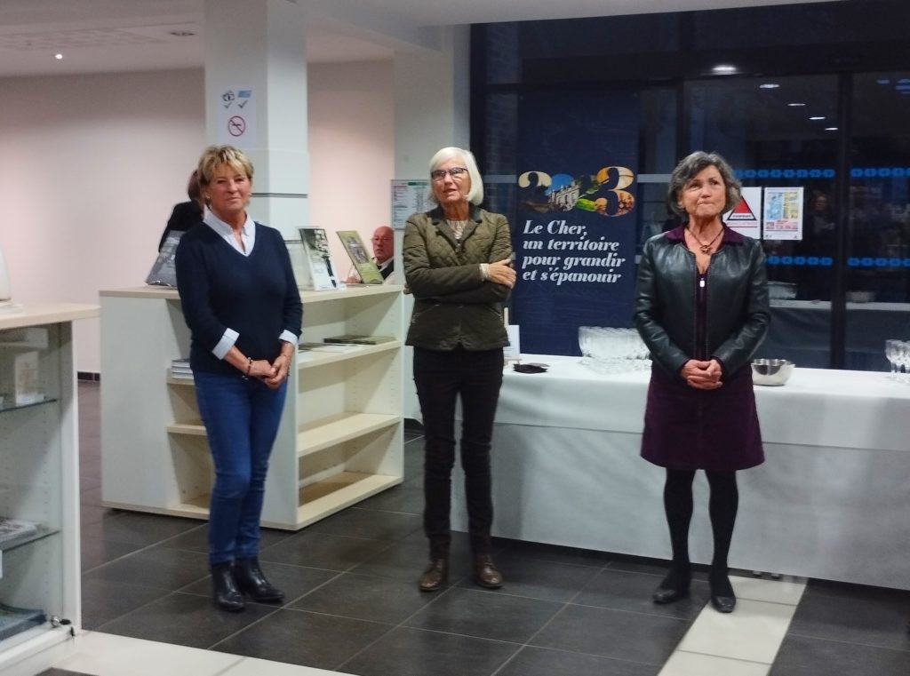 Jocelyne Popoff, Véronique Fenoll et Sophie Chestier.